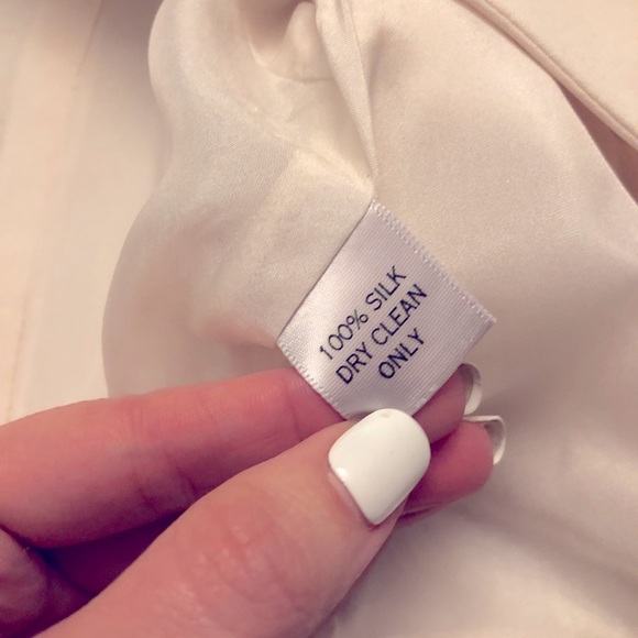 Ivory silk Morgane Le Fay tail coat size xs retail 1650!!! - Picture 5 of 7